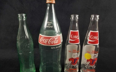 Lot of 4 Vintage Coca-Cola Gators University of Central