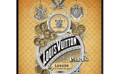 Louis Vuitton Advertising Lithograph Print
