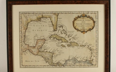 MAP OF THE GULPH OF MEXICO & ISLES OF AMERICA