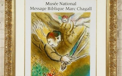 MARC CHAGALL "THE ANGEL OF JUDGEMENT" LITHOGRAPH