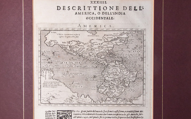 Magini, Giovanni (1555-1617), "Map of North and South America"
