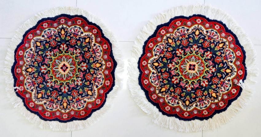 Magnificent Pair Of Tabriz Rugs