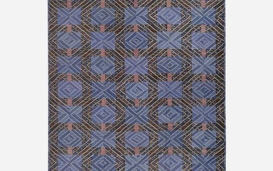 Marianne Richter, monumental Stralarna flatweave carpet
