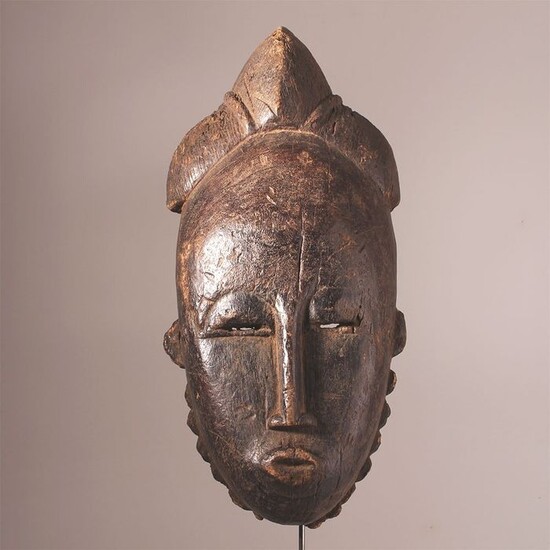 Mask - Wood - Baoulé - Côte d'Ivoire