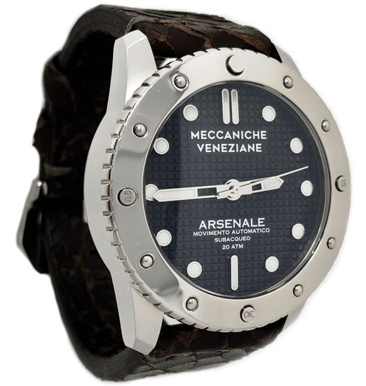 Meccaniche Veneziane - Swiss Made Arsenale Cromo Automatic watch 45 mm - "NO RESERVE PRICE" - Men - Bran New