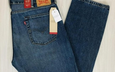 Men's Levi's 513 Brand New Blue Jeans W40 L34