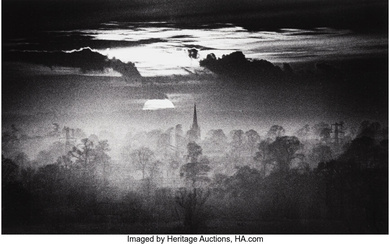 Michael Kenna (b. 1953), Sunset, Middleton Cheney, Warwickshire, England (1974)