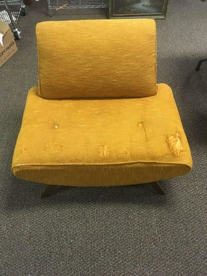 Mid-Century Fabric Chair