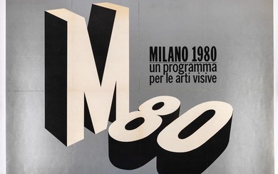 Milano - Arti Visive 1980., Anonimo