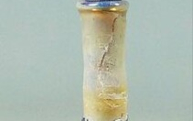 Miniature Gilt Daum Nancy Bottle