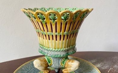 Minton - Cache Pot (1) - Ceramic, Porcelain