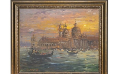 Mostafa Keyhani (Canadian, born 1954) Venice Sunset