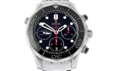 OMEGA - a Seamaster Professional Diver 300M Co-Axial chronograph bracelet watch. Stainless steel