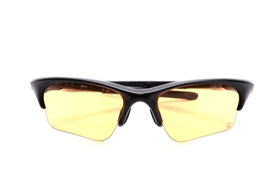 Oakley Half Jacket Sport Sunglasses with Orange Lenses