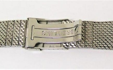 Original S/Steel BREITLING Watch Bracelet 5208 144A for