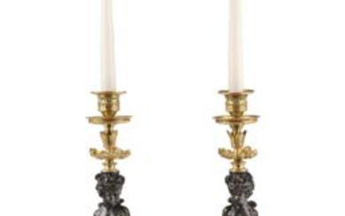 A Pair of Candelabra