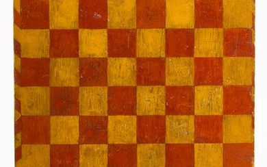 Painted Checker Board