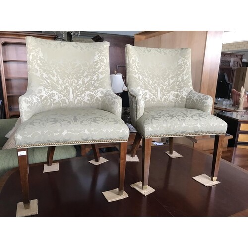 Pair of American Green Occasional Chairs - Code AM7129Y,AM71...