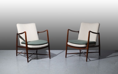 Paire de fauteuils mod. BO59 dits « Fireplace » – circa 1950/1960