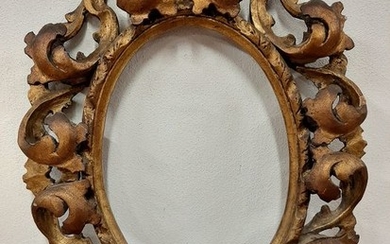 Paper frame - Golden wood - Early 20th century