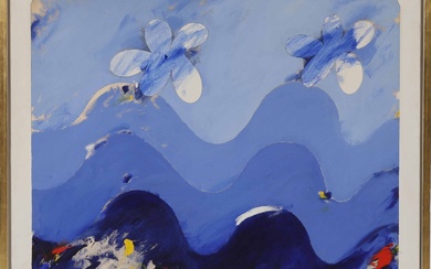 Per Arnoldi (b. 1941): Composition, oil on canvas