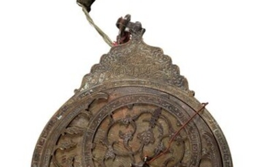 Persian Astrolabe, with the date 1700-01