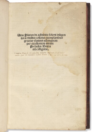 Plutarch's Vitae illustrium virorum