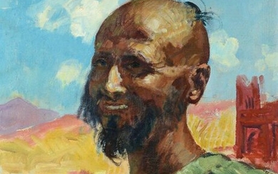 Portrait d'un homme oriental, attribué à...