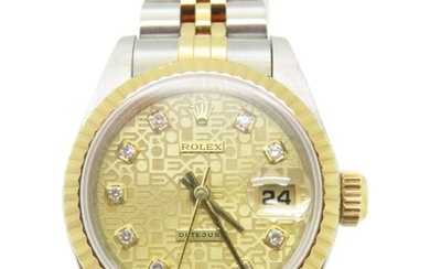 ROLEX Datejust 26mm Automatic Watch 69173 Stainless Steel/18K Yellow Gold