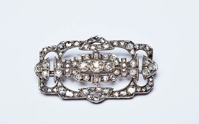 ROSE CORONE’ BROOCH Handcrafted brooch made in Italy in the...