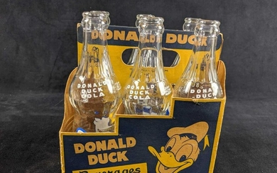 Rare Disney VIntage Donald Duck Cola Six Pack With