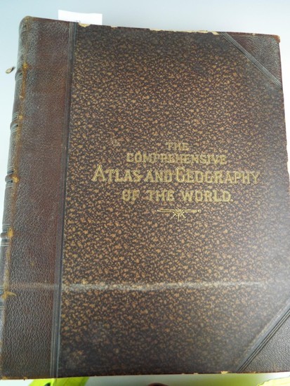 Rare edition of the Comprehensive Atlas of the World by W G...