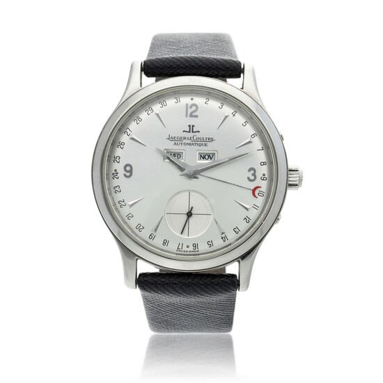 Reference 140.8.87 Master Control A stainless steel triple calendar wristwatch, Circa 2004, Jaeger LeCoultre