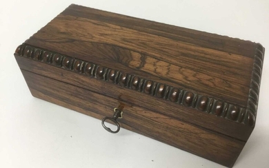 Regency rosewood writing box