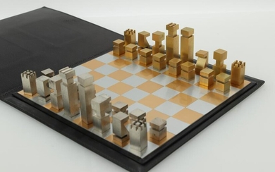 Rena Dumas for Hermes Chess Set, c 1985