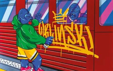 Richard Orlinski (1966) - Subway Graffiti