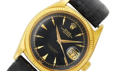Rolex, Gentleman's Gold 'Oyster Perpetual DateJust' Wristwatch, Ref. 6305