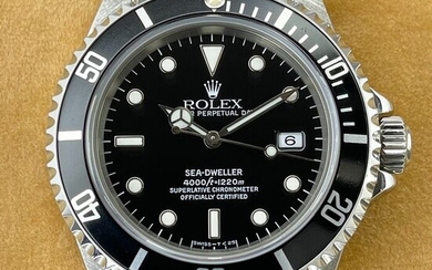 Rolex - Sea-Dweller Black Dial - 16600 - Unisex - 1996