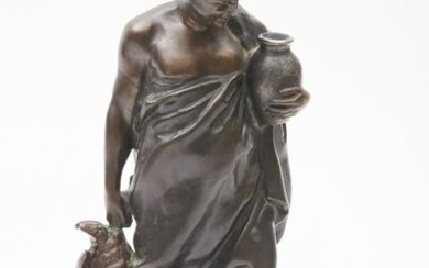 Rudolf Maison, German (1854-1904), Diogenes, bronze