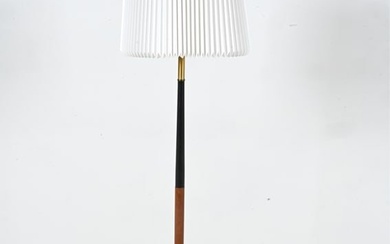 SCANDINAVIAN TEAK-ACCENTED FLOOR LAMP, C. 1970'S