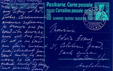 STRAVINSKI IGOR (1882-1971) Carte autographe... - Lot 53 - Osenat