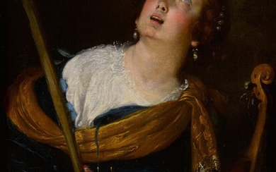 Saint Cecilia, Bernardo Strozzi