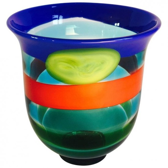 Salviati Italian Murano Glass Vase