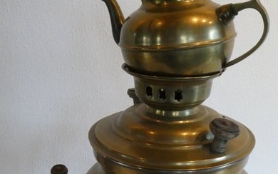 Samovar (1) - Samovar with tea kettle - Copper