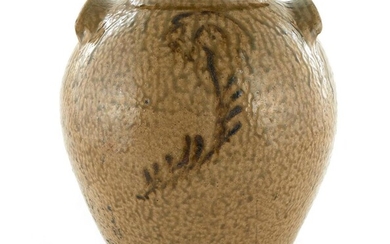 Southern Decorated Stoneware Jar, Thomas Chandler (attrib)