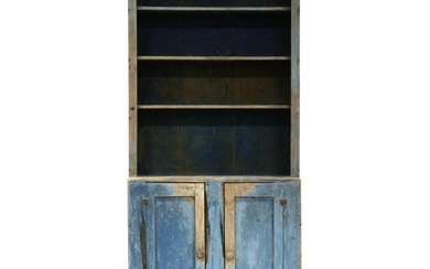 Southern Painted Step Back Cupboard