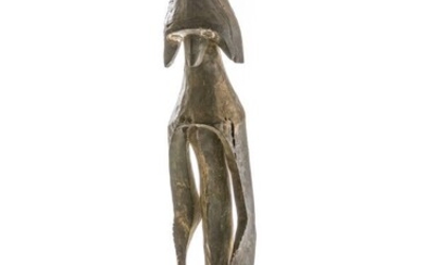 Statue en bois MUMUYE (Nigéria). Masque casque... - Lot 53 - Art-Valorem