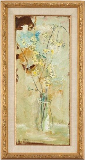 Sterling Strauser O/B, Floral Still Life