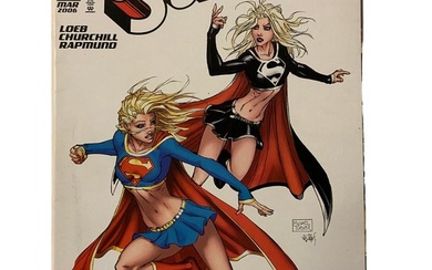 Supergirl (2005 Series) # 5 Variant Cover C (2nd Print) - Signed by Michael Turner! - 1 Signed comic - First edition - 2006