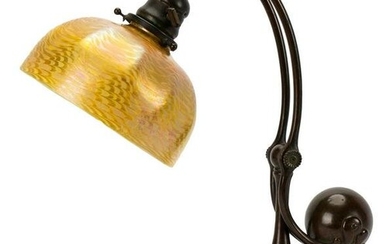 TIFFANY STUDIOS COUNTER-BALANCE DESK LAMP